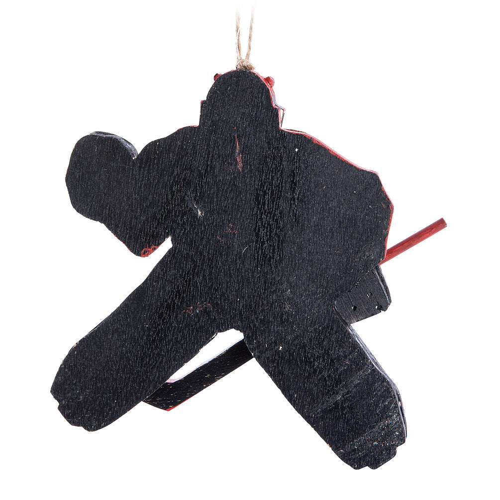 Ornament - Goalie with Stick