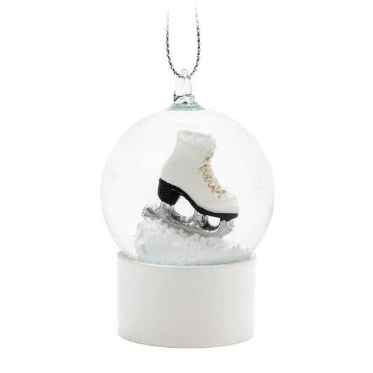 Ornament - Mini Snow Globe - Figure Skate