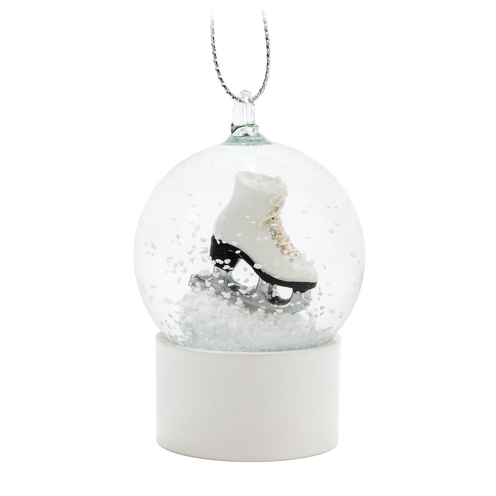 Ornament - Mini Snow Globe - Figure Skate