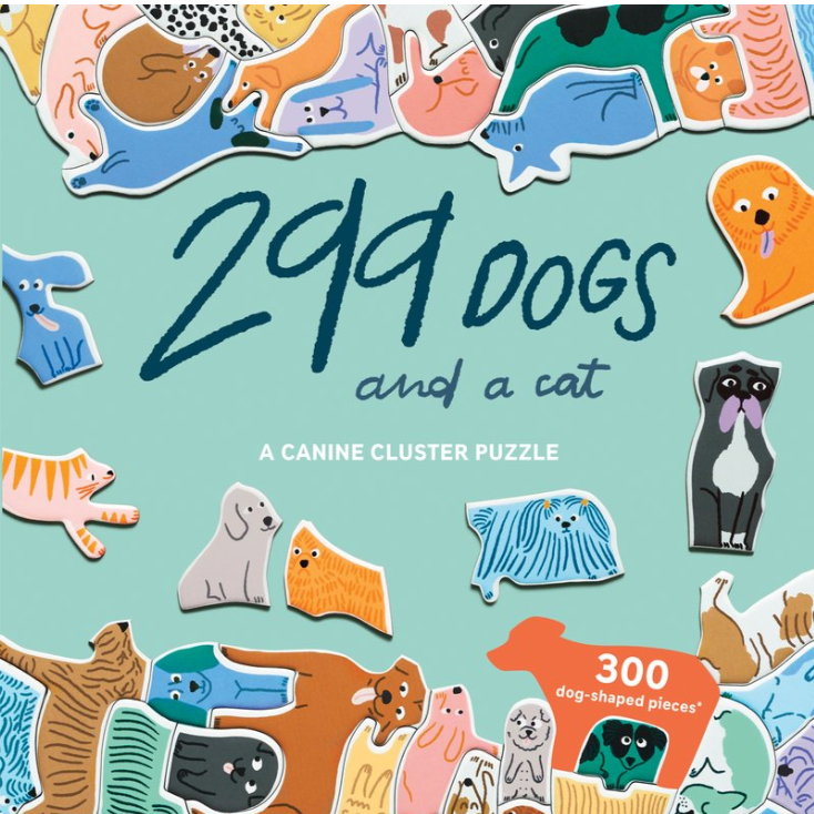 Puzzle - 299 Dogs and A Cat