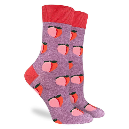 Socks - Women's Crew - Peaches
