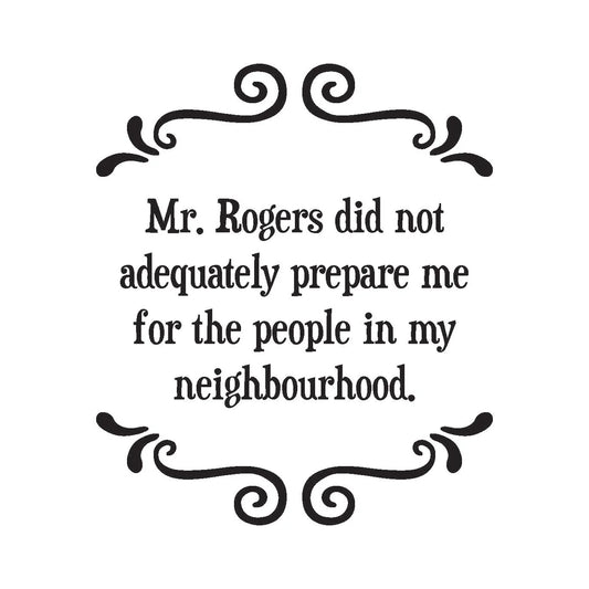 Coaster - Mr. Rogers