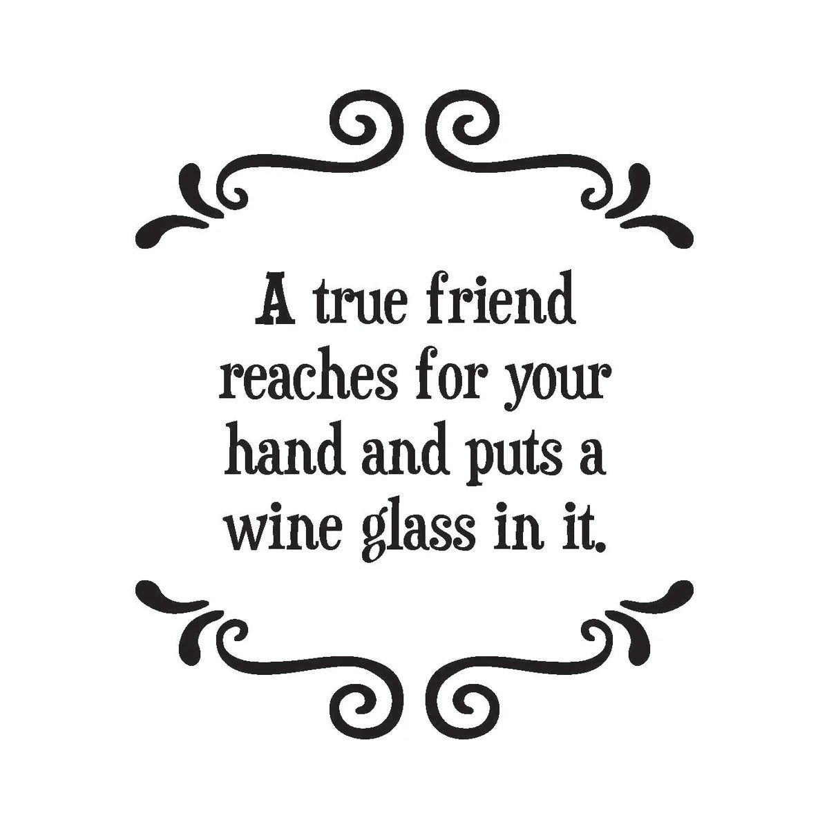 Coaster - Wine Glass