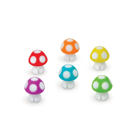 Drink Markers - Tiny Toadstools - Set of 6