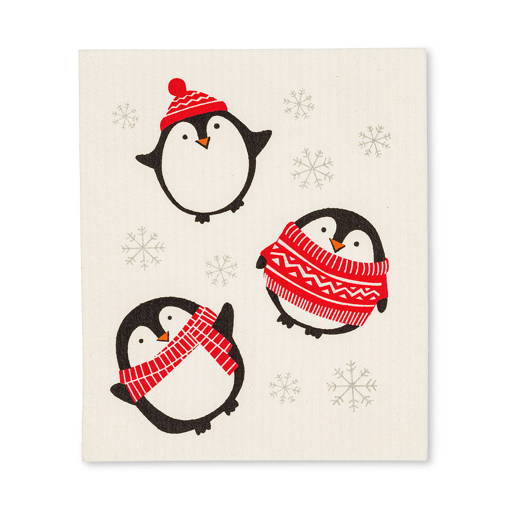 Swedish Dishcloth Set - Penguins - Set of 2