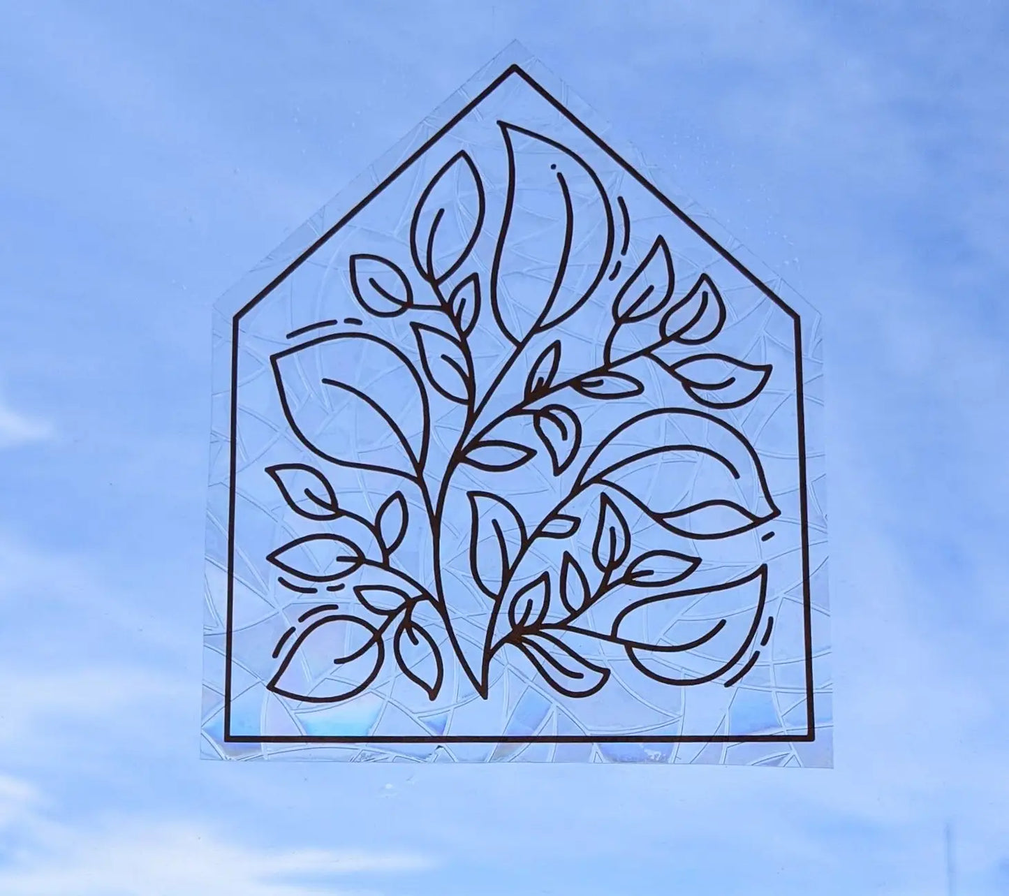 Suncatcher - Window Cling - Greenhouse