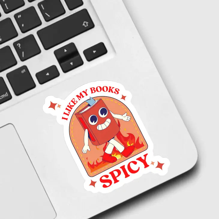 Sticker - I Like My Books Spicy
