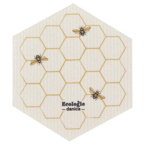 Swedish Dishcloth - Bee Honeycomb