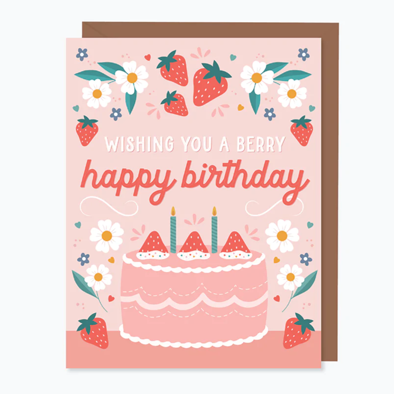 Card - Berry Happy Birthday
