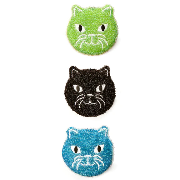 Cleaning Sponge - Cat - Set of 3