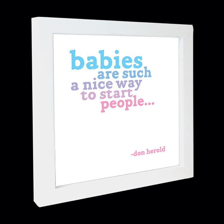 Card - Quotable Cards - Babies