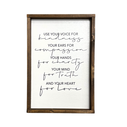 Sign - Use Your Voice