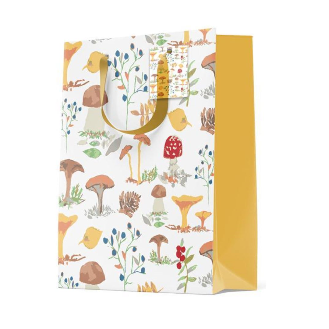 Medium Gift Bag - Mushrooms