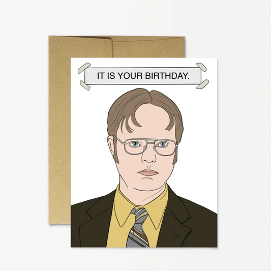 Card - The Office - Dwight Birthday