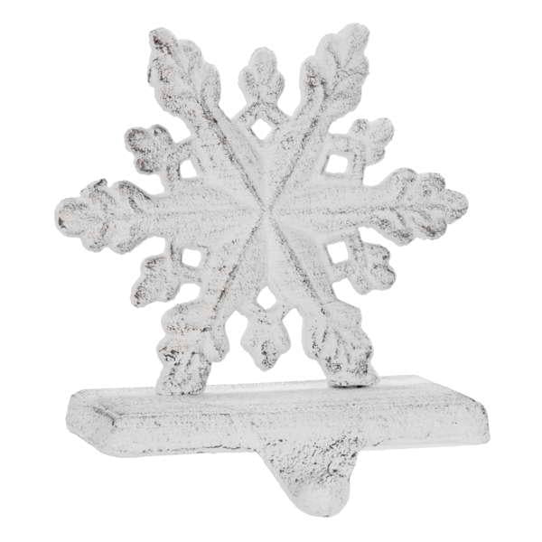 Stocking Holder - Snowflake White