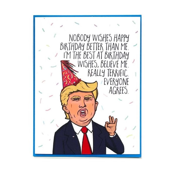 Card - Trump Best At Birthday