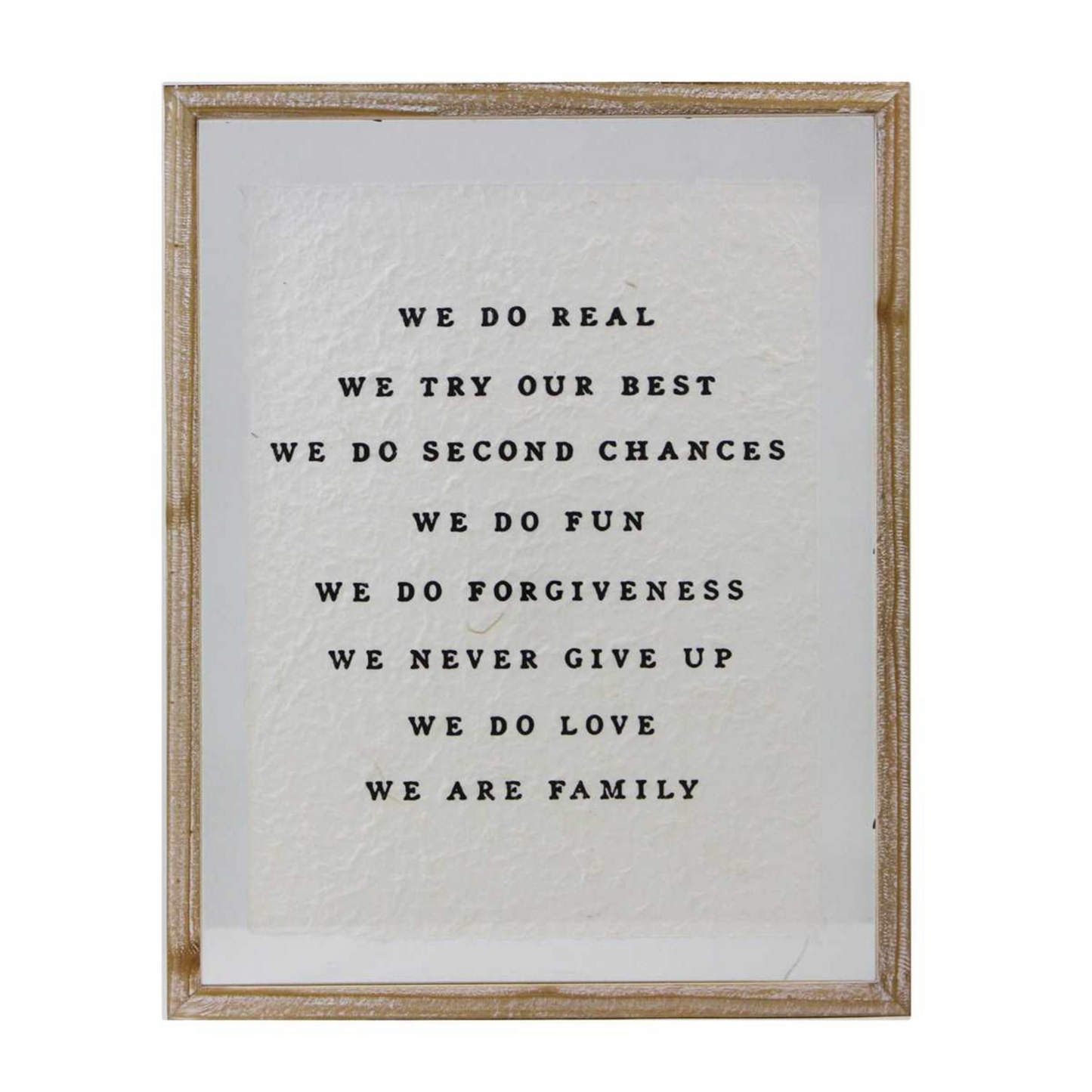 Sign - We Are Family - 15 x 19"