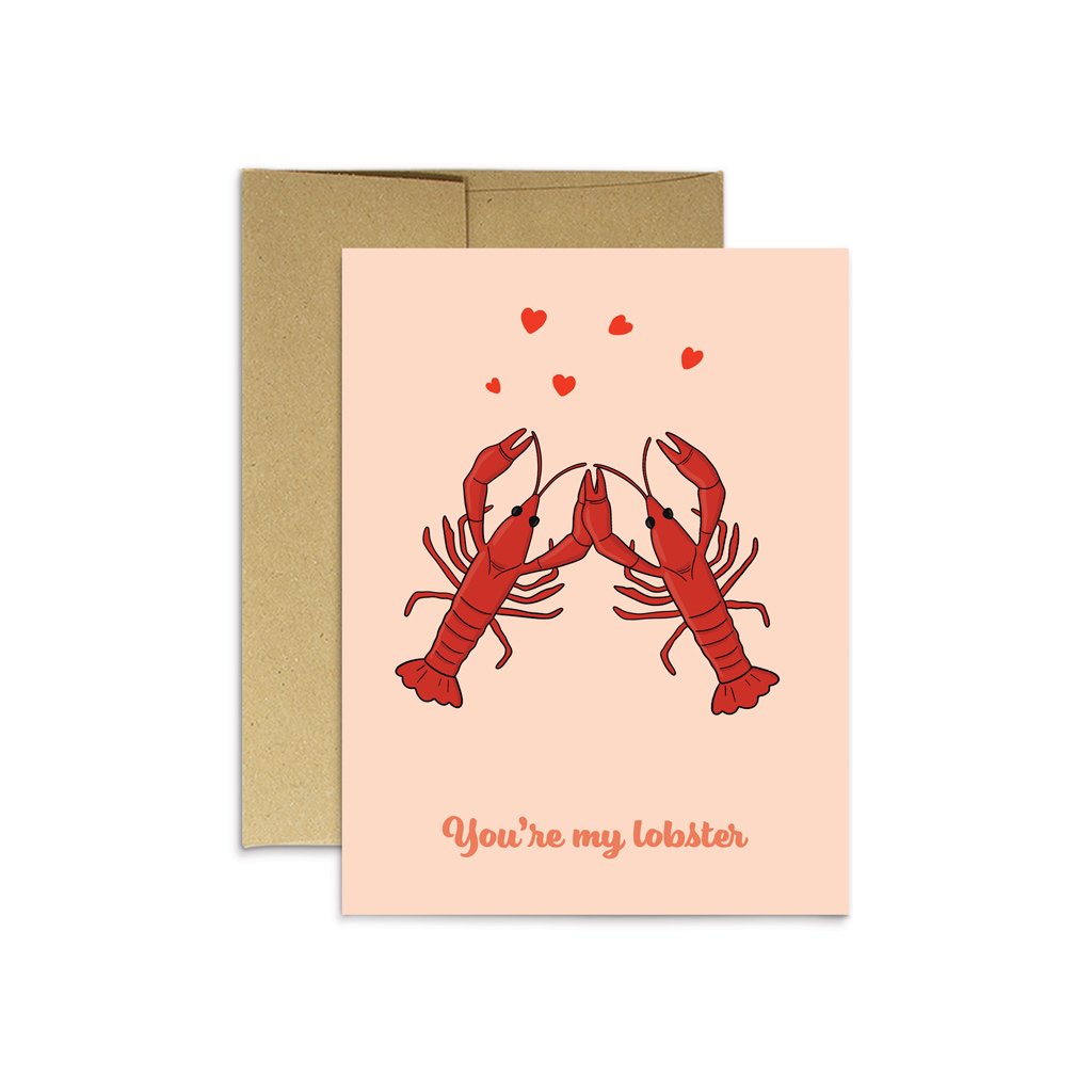 Card - Friends - You're My Lobster