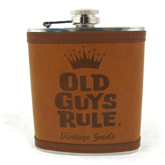 Flask - Brown - Old Guys Rule