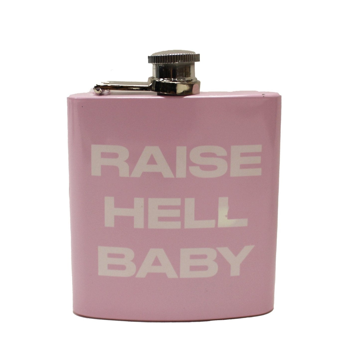 Flask - Pink - Raise Hell Baby