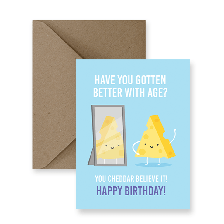 Card - Cheddar Birthday