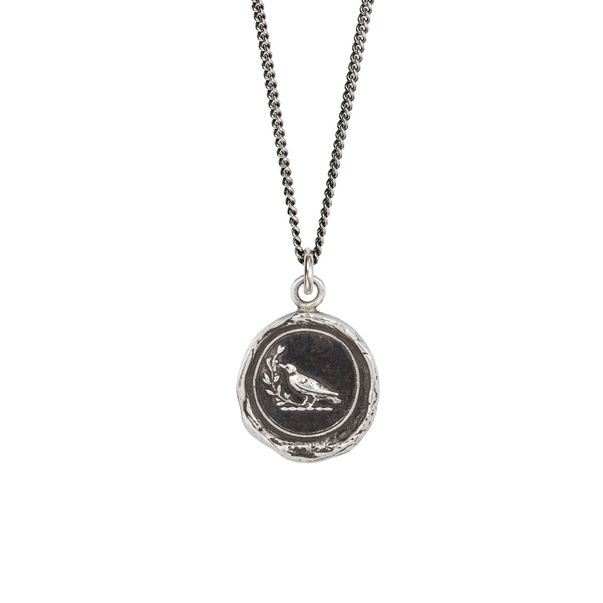 Pyrrha Talisman Necklace - Creativity - Silver