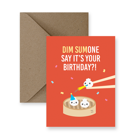 Card - Dim Simone Say It's Your Birthday
