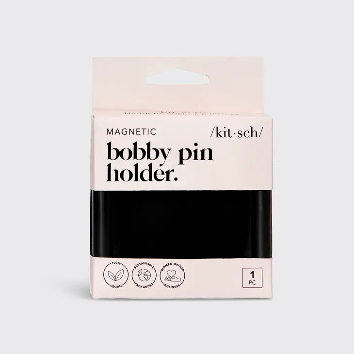 Bobby Pin Holder - Magnetic - Black