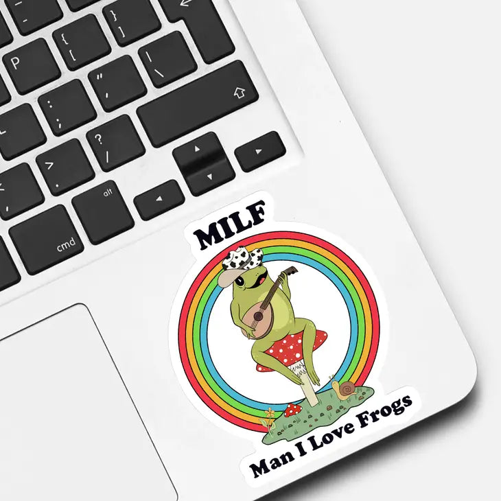 Sticker - Man I Love Frogs