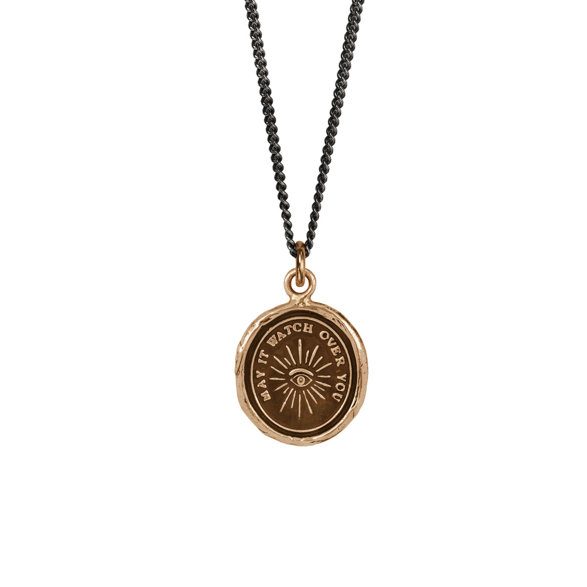 Pyrrha Talisman Necklace - Higher Power - Bronze