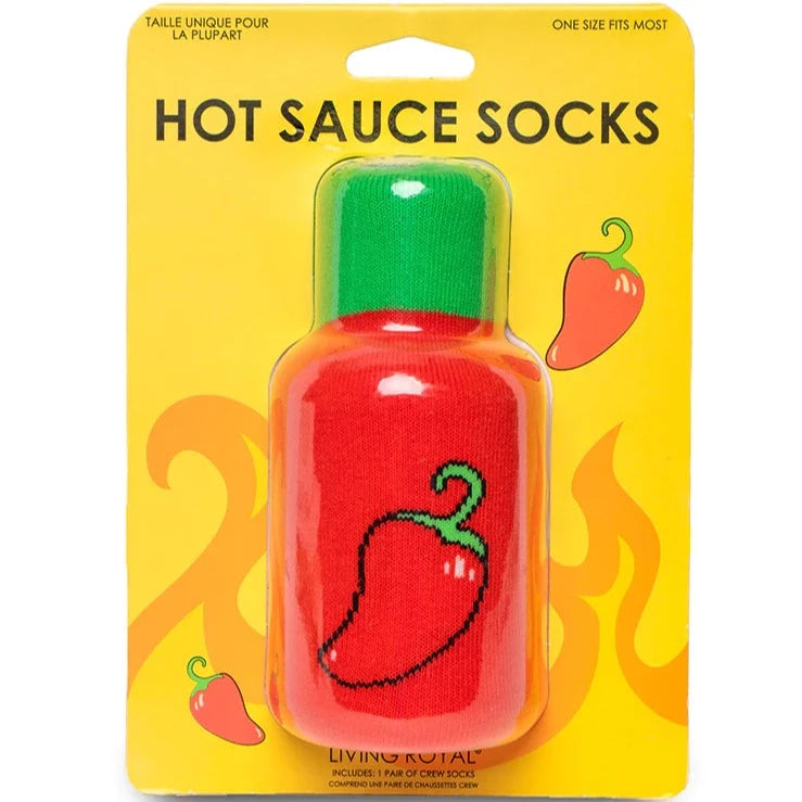 Unisex Socks - 3D - Hot Sauce