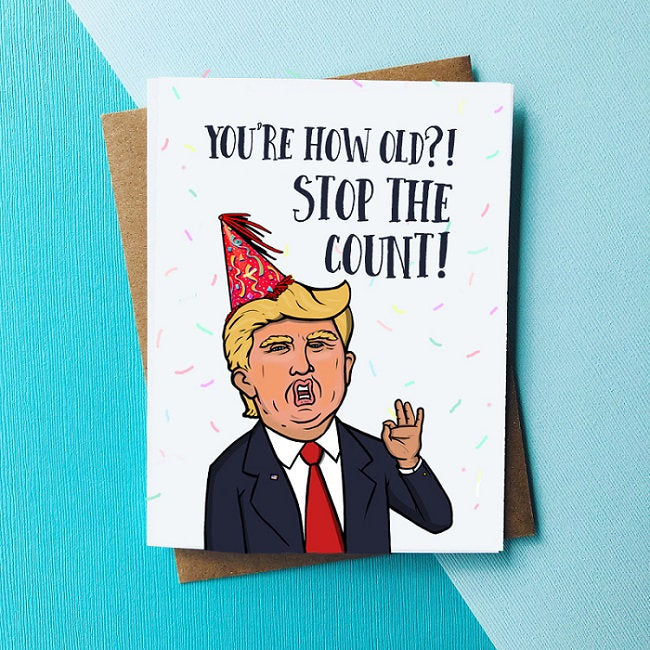 Card - Trump Stop The Count