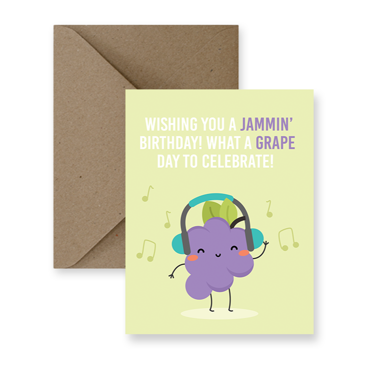 Card - Jammin' Birthday