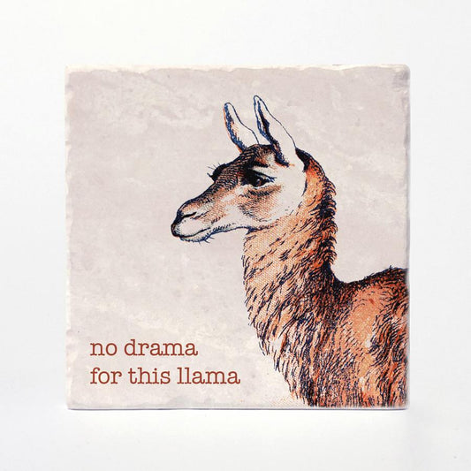 Coaster - No Drama Llama