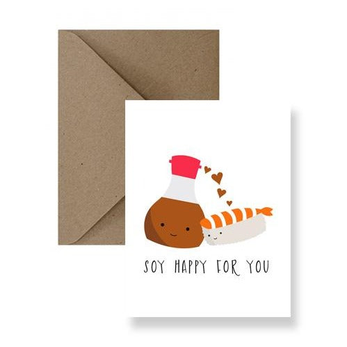 Card - Soy Happy For You
