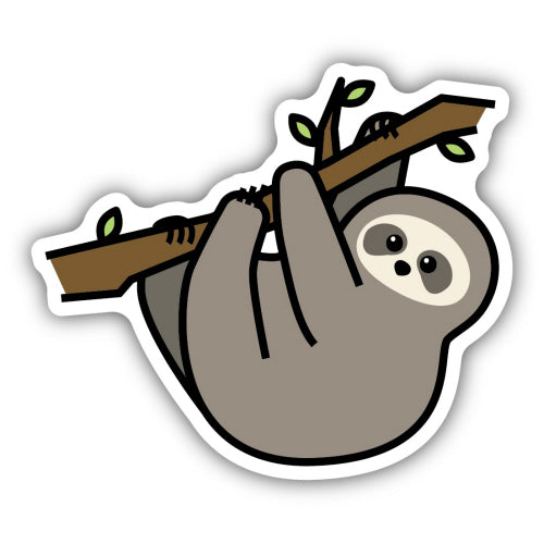 Sticker - Hanging Sloth