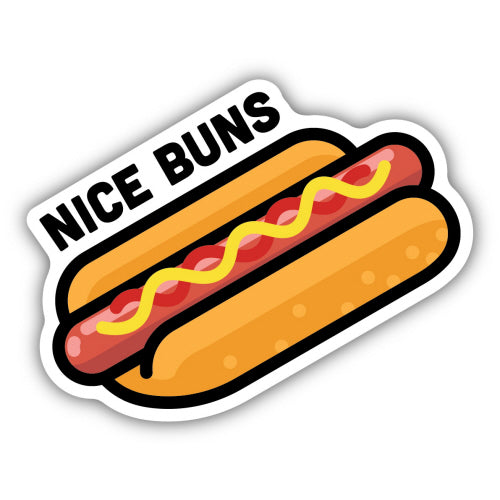 Sticker - Nice Buns Hot Dog