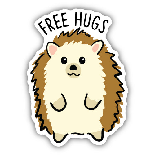 Sticker - Free Hugs Hedgehog