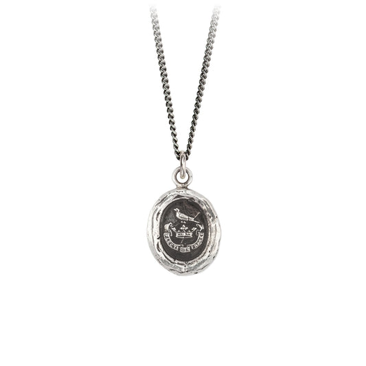 Pyrrha Talisman Necklace - Unbreakable - Silver