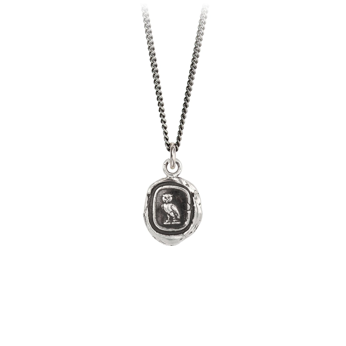 Pyrrha Talisman Necklace - Watch Over Me - Silver