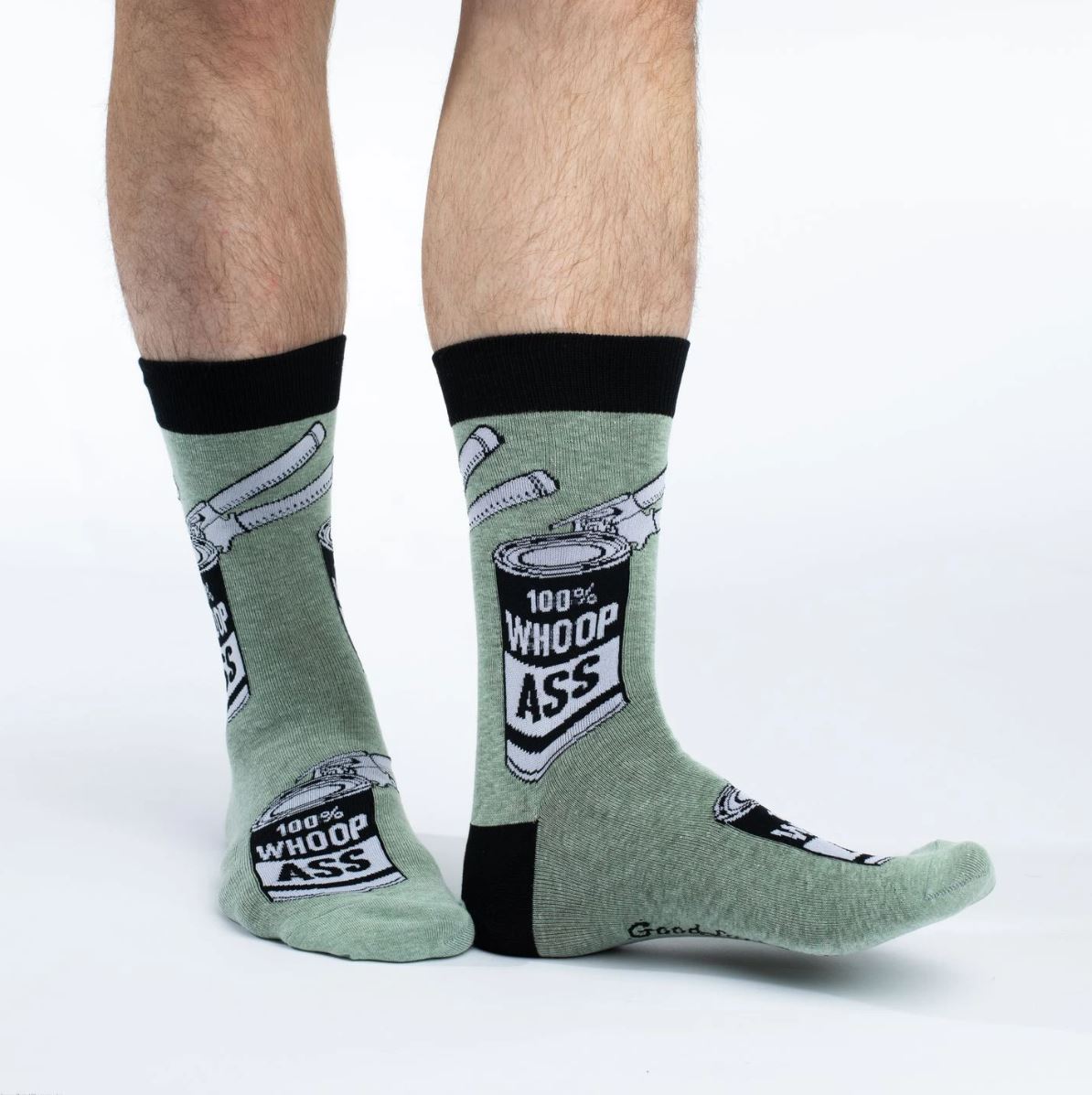 Can of Whoopass Men's Crew Socks